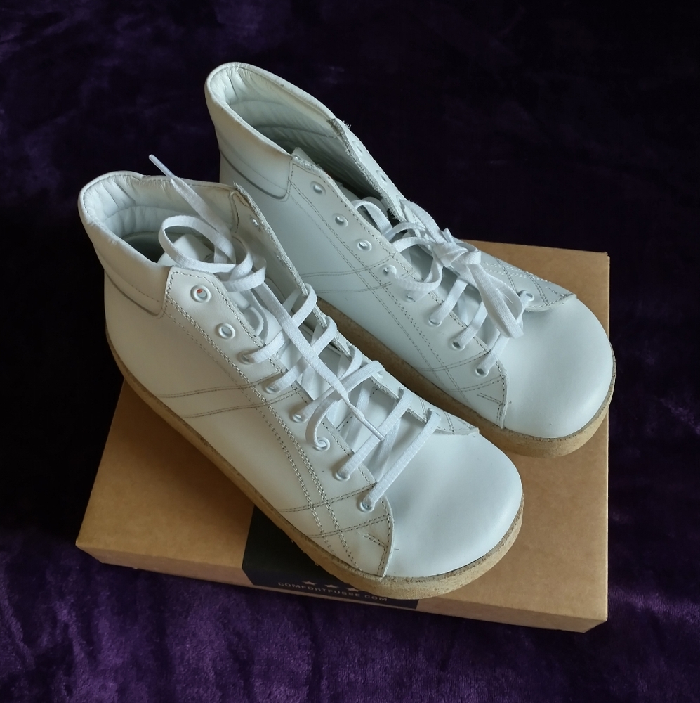 Comfortfüsse Burg high top leather sneaker